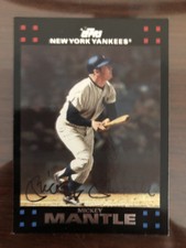 2007 Topps - 1st Edition #7 Mickey Mantle