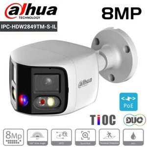 Dahua IPC-PFW3849S-A180-AS-PV 4K 8MP Telecamera IP Panoramica Doppia Obiettivo ColorVu POE - Foto 1 di 14