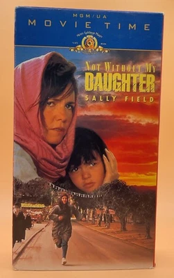 Not Without My Daughter VHS 1991 Sally Field **Buy 2 Get 1 Free** - Image 1 of 3