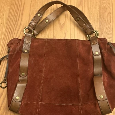 Lucky Brand Leather Boho Shoulder Bag - Image 1 of 4