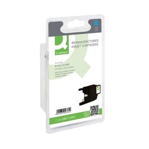 Q-Connect Ink for Brother LC1240 Ink Cartridge - Cyan Cyan For Brother LC1240 - Photo 1/3