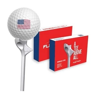 Premium Golf Tees - Durable Plastic Golf Tees Designed to 3.25“ Pack of 16 - Picture 1 of 7