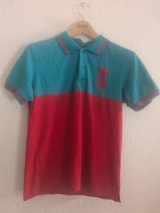 Vintage Giordano Herren Poloshirt Größe M Nummer 8 100 % Baumwolle Kragen Rugby - Bild 1 von 7