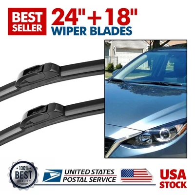 Limpiaparabrisas delantero de goma para todas las estaciones para Lexus IS350 15-16 24"+18" Foto 1 de 4