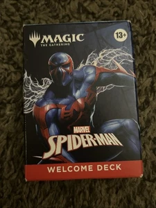 SDCC 2025 MARVEL SPIDERMAN Magic The Gathering BLAU Karten Set Welcome Deck 2099 - Bild 1 von 2