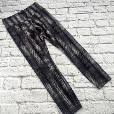 Athleta Elation 7/8 Tight Legging Women's Size S Gray Tie Dye Print - Image 1 of 4