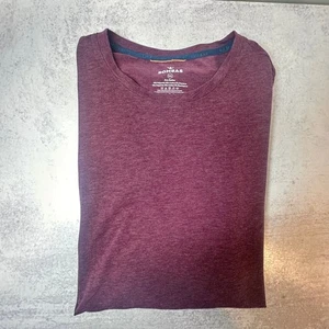 Bombas Herren 3XL Bee Better T-Shirt Burgund Kurzarm Rundhals - Bild 1 von 3