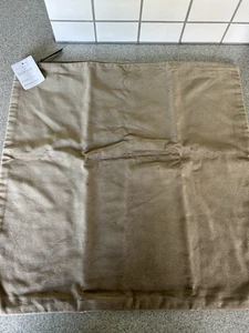 NEU! Pottery Barn Everywhere Samt Kissenbezug 20" x 20" in Taupe - Bild 1 von 5