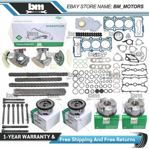 Engine Gaskets Set &Timing kit Camshaft Gears FOR For Audi S5 A7 Q7 3.0T CRE CTD - Picture 1 of 7