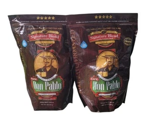 2 Don Pablo Gourmet Kaffee Signatur Mischung Medium Dunkel Röstung Ganze Bohne 2 Pfund/EA - Bild 1 von 11