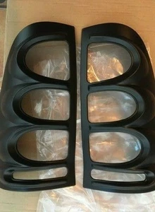 Rear Light covers guards black to fit Hilux 2005 - 2010 self adhesive abs - Picture 1 of 6