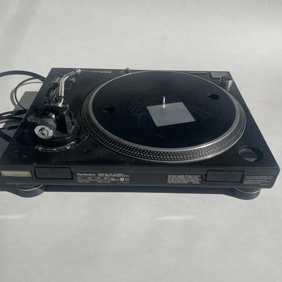 Technics SL-1210MK5 Silver Analog DJ Turntable,  NO Needle or platter mat - Image 1 of 4