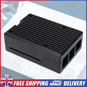 Raspberry Pi 5 Gehäuse Metall Pi 5 Gehäuse einfache Installation schwarz passend für Raspberry Pi 5 - Bild 1 von 11