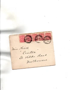 Australia -New South Wales 1907-SHIP MAIL ROOM,Sydney to Melbourne - Picture 1 of 1