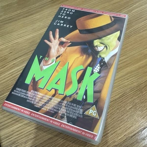 The Mask (VHS, 1995) Jim Carrey, Cameron Diaz - Picture 1 of 3