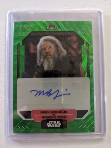 2023 Topps Star Wars Finest Mark Boone Jr. As Ranzar Malk 66/99 Auto #FA-MBO - Picture 1 of 2