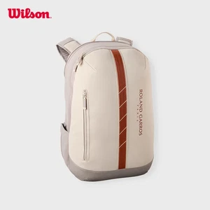 Mochila Tenis Wilson Roland Garros French Open 2025 Crema y Arcilla, Totalmente Nueva - Imagen 1 de 5