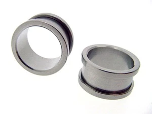 PAIR 4g (5mm) FLESH TUNNELS EARLETS PLUGS PLUG BODY JEWELRY - Picture 1 of 1