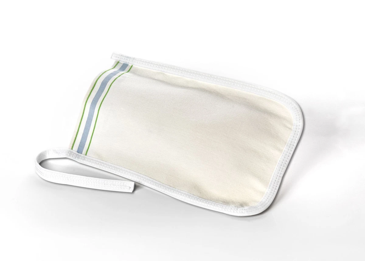 BEPER Peeling-Handschuh Aus Bambusfaser | 5-Finger-Design Für Körper & Gesicht | Wiederverwendbar & Waschbar