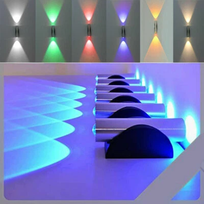 Double-headed LED Wall Lamp Home Sconce Bar Porch KTV Ceiling Safe Light Decors