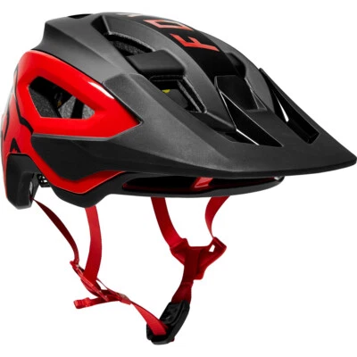 Casco de bicicleta Fox Racing Speedframe Pro MIPS Downhill MTB negro/rojo grande LG L Foto 1 de 4