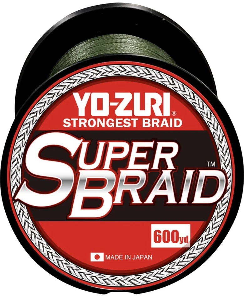 (1) Yo-Zuri SuperBraid Dark Green 30lb - 600 Yard Spool **NEW UN-Opened** - Image 1 of 1