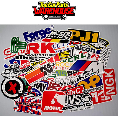 50 QUALITY Vinyl Stickers Cars Brands Stikerbomb Vehicle Soap Box Toolboxes Bomb • 9.83€