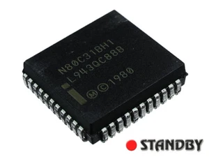 1pc 80C31 PLCC44 N80C31BH1 INTEL, CMOS Single-Chip 8-Bit Microcontroller - Imagen 1 de 1