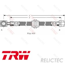 Brake Hose Line Mini:MINI Cooper 1503079 34321503079 6779817 34106779817