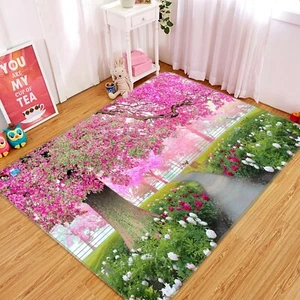 3D Blume Baum ZHUC2286 Spiel Rutschfester Teppich Matte Foto Teppich Zoe - Bild 1 von 5