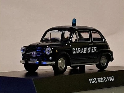 1:43 scale Fiat 600 D 1967 diecast model car  - Image 1 of 4