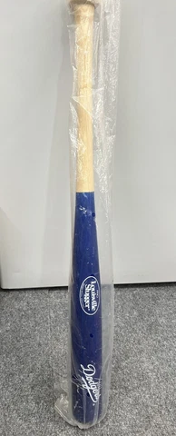 Los Angeles DODGERS Louisville Slugger Blue Logo 29" Bat NEW SEALED Circa 1990’s Cover