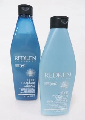 REDKEN CLEAR MOISTURE  SHAMPOO 10.1 OZ & CONDITIONER 8.5 OZ - Image 1 of 2