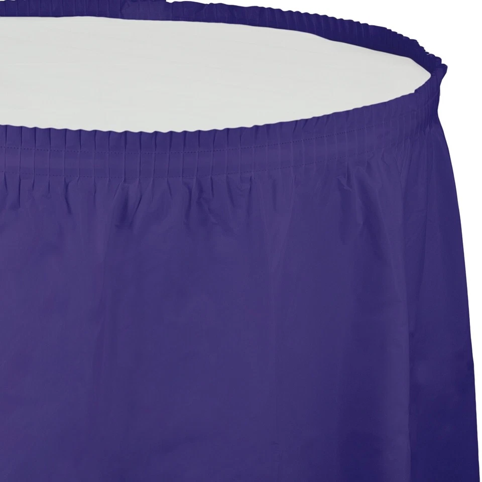 Purple Tableskirt 14FT - Image 1 of 1