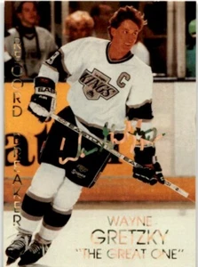 1994/95 sports stars usa Wayne Gretzky "the great one" record breaker #113 promo - Foto 1 di 2