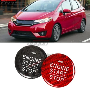 Cubierta de botón de parada de arranque del motor para HONDA Fit DX EX Sport Fun 2015 2016 2017 2018 - Imagen 1 de 11
