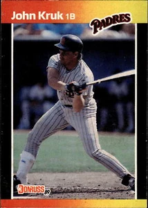 1989 Donruss #86 John Kruk - Picture 1 of 2