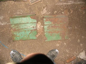 John Deere A  Battery Sides Panel Covers - Picture 1 of 4