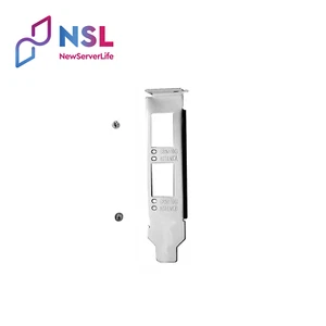 New Short Low Profile Bracket for Intel X520-DA2 X520-SR2 X520-LR2 X710-DA2 US - Picture 1 of 3
