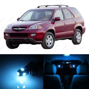 Paquete de 20 luces interiores LED AZUL HIELO para Acura MDX 2001-2006 + HERRAMIENTA DE PALANCA - Imagen 1 de 7