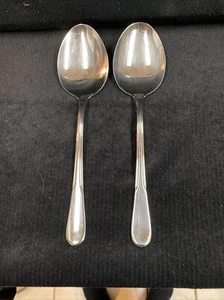 CUCCHIAI DA PORTATA ACCIAIO INOX 18/8 HEAVY DUTY SET DI 2 - Foto 1 di 10