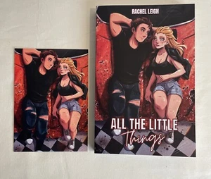Rachel Leigh signierte RMBB exklusive Ausgabe All die kleinen Dinge & Kunst Postkarte - Bild 1 von 15