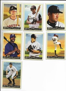 2009 Goodwin Champions PICK-A-CARD SP & MINI Verlander Mauer Konerko Hughes Hall