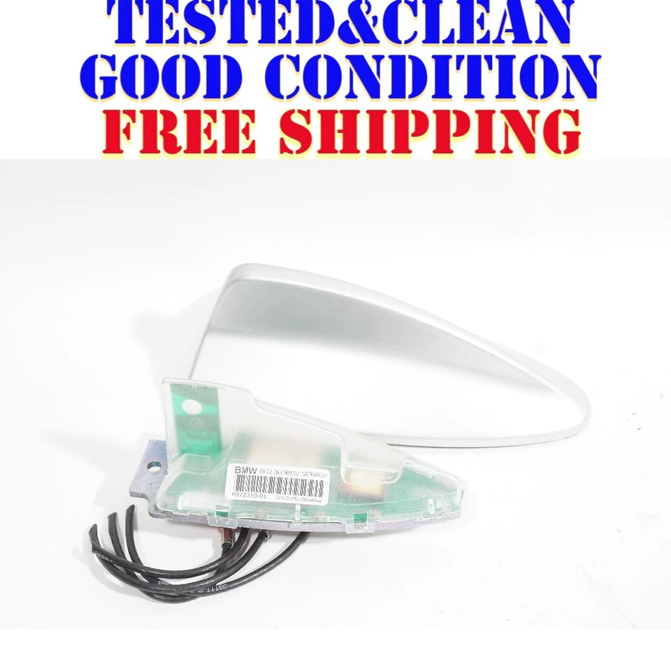 BMW 325I 2006-2011 ANTENA ALETA DE TIBURÓN MONTADA EN EL TECHO 6972310 OEM Foto 1 de 4