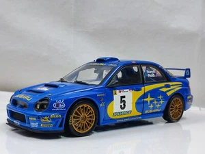 Autoart 1/18 2001 Subaru Impreza Prodrive Rally Car No5 Burns Reid - Picture 1 of 12