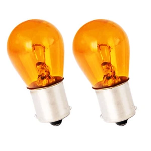 2x 12V 21W BA15s Orange Blinkerlampe Halogen für Auto & Motorrad - Bild 1 von 2