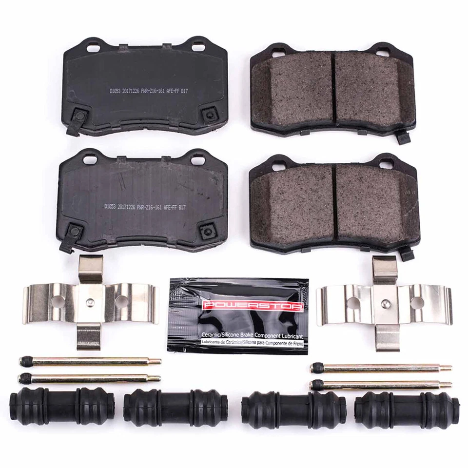 Conjunto de pastilhas de freio traseiras de carbono PowerStop Z23-1053 para 06-22 Dodge Charger Challenger - Imagem 1 de 1