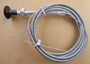 ¡KIT DE MONTAJE DE CABLES DE ESTRANGULAMIENTO DE CARBONO! PARA AUTOS, CAMIONES, CONVERTIBLES, ETC. DE COLECCIÓN/CLÁSICOS - Imagen 1 de 1