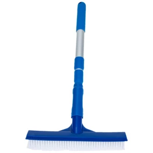 Swimming Pool Bristles Heavy Duty Pool Brush Window Cleaning Squeegee - Picture 1 of 12