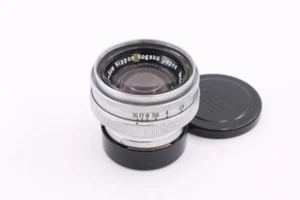 Nikon NIKKOR-H.C 50mm F/2 Silver MF Lens from Japan (f03519) - Picture 1 of 10